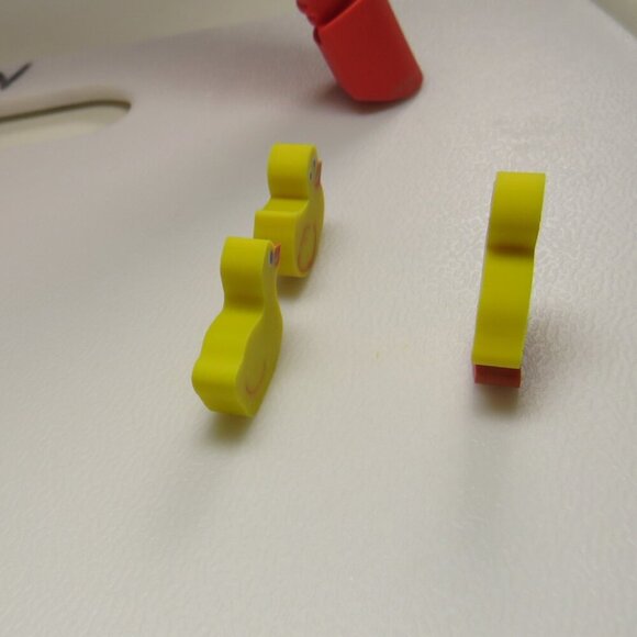 Easter Egg Filler: Small Duck Erasers (24 items)(they stand up) - Picture 4 of 9